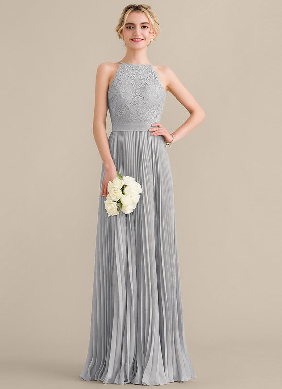 Robe Demoiselle D'Honneur Perle Grise - gallery 1