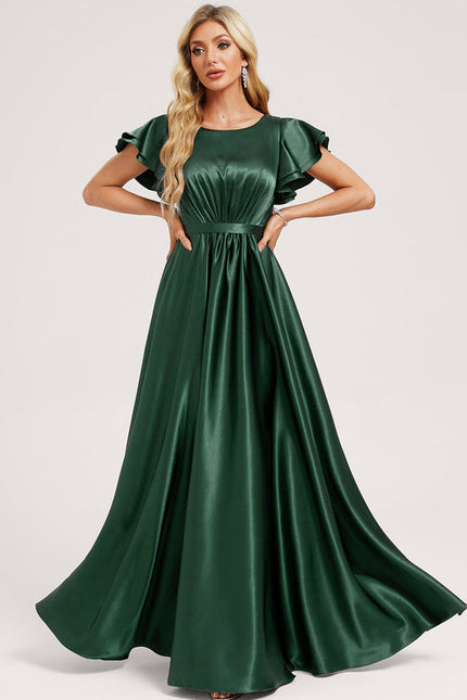 Robe Demoiselle D'Honneur Véritable Raffinement Vert - gallery 2