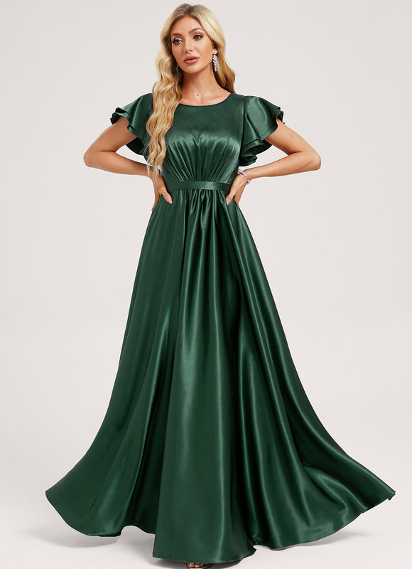 Robe Demoiselle D'Honneur Véritable Raffinement Vert - gallery 2