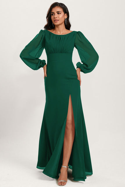 Robe Demoiselle D'Honneur Émeraude Élyséenne - gallery 1