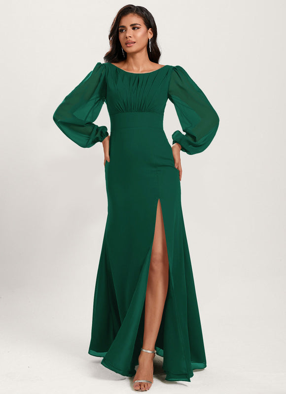 Robe Demoiselle D'Honneur Émeraude Élyséenne - gallery 1
