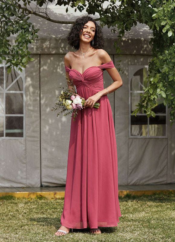 Robe Demoiselle D'Honneur Bordeaux Chic - gallery 8