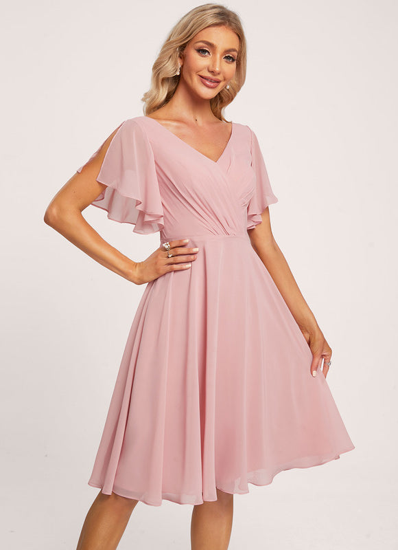 Robe Demoiselle D'Honneur Nuage Rosé - gallery 1