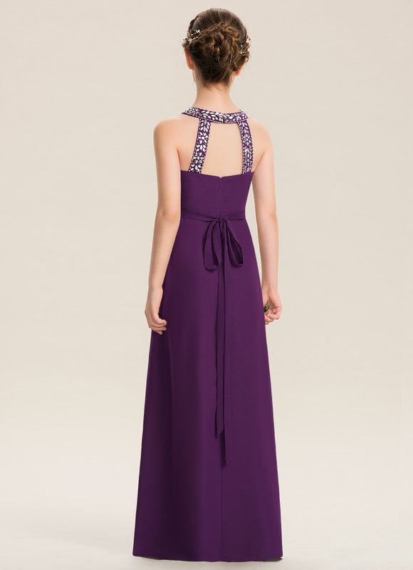 Robe Demoiselle D'Honneur Violet Sereine - gallery 4