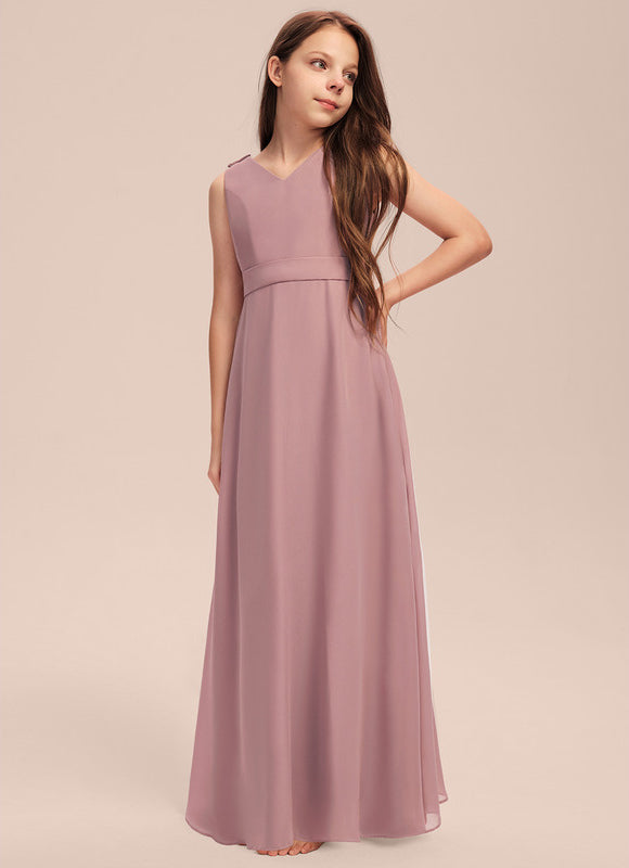 Robe Demoiselle D'Honneur Verte Éthérée - gallery 1