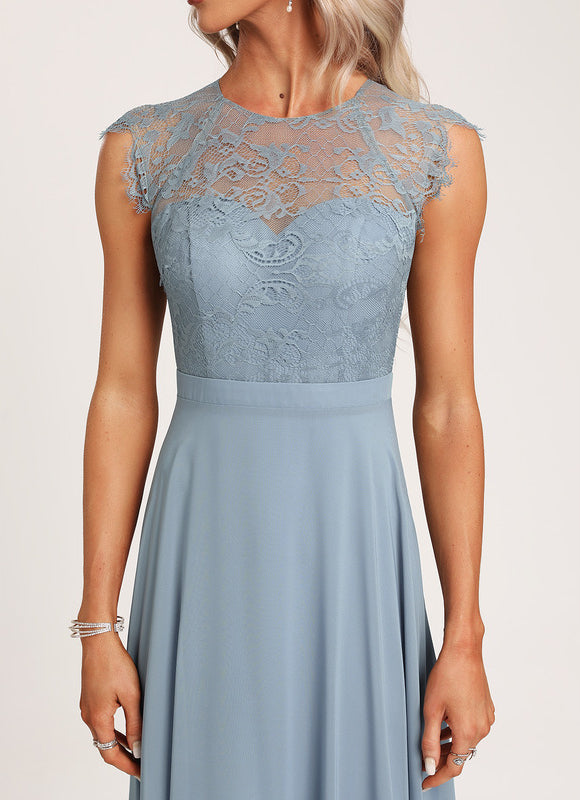 Robe Demoiselle D'Honneur Mousse Poudrée - gallery 6