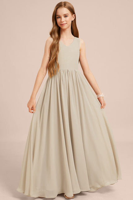 Robe Demoiselle D'Honneur Mousseline Douce - gallery 1