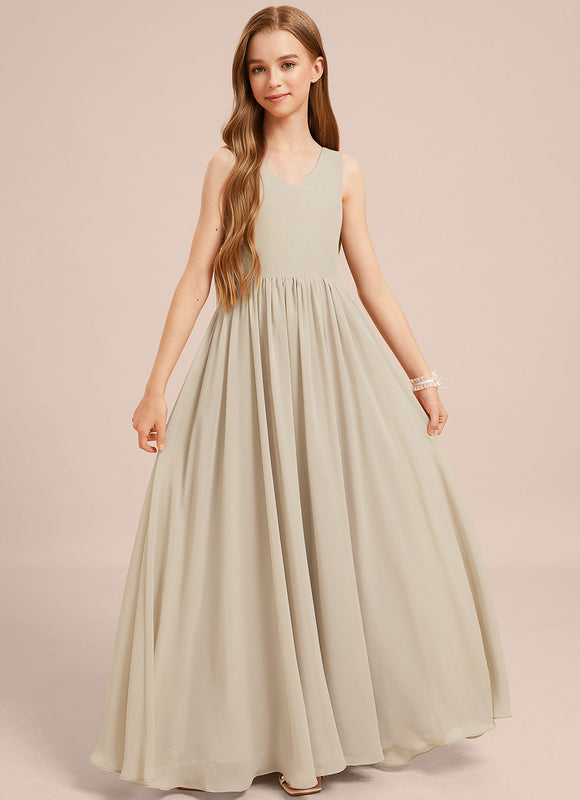 Robe Demoiselle D'Honneur Mousseline Douce - gallery 1