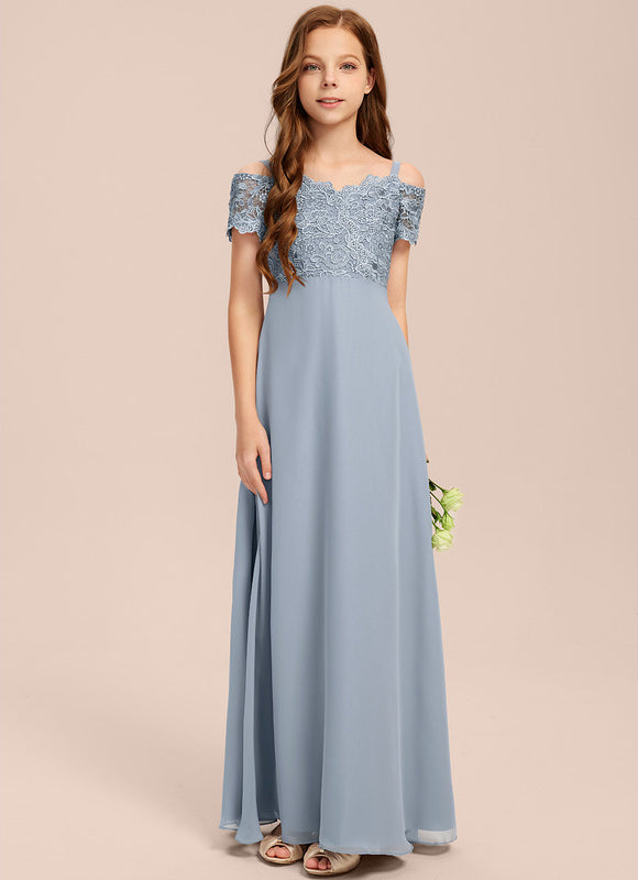 Robe Bleu Pastel Demoiselle D'Honneur - gallery 1