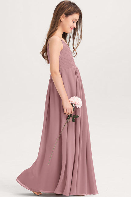 Robe Demoiselle D'Honneur Verte Éthérée - gallery 4