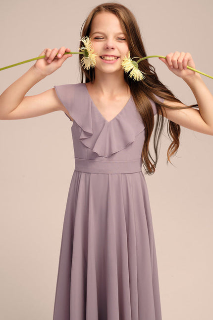 Robe Demoiselle D'Honneur Aile De Papillon - gallery 2