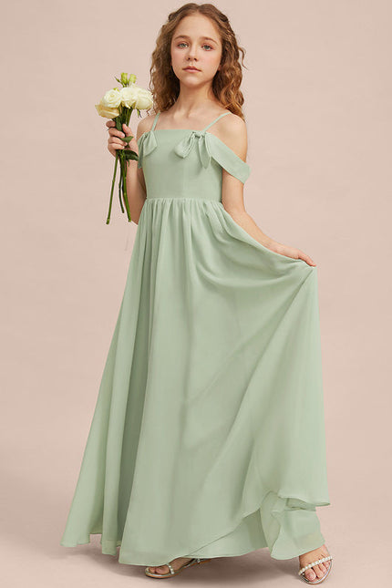 Robe Demoiselle D'Honneur Longue Épure - gallery 2