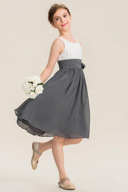 Robe Demoiselle D'Honneur Nuances Grises - gallery 2