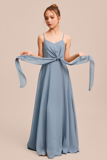 Robe Demoiselle D'Honneur Verte Éthérée - gallery 1