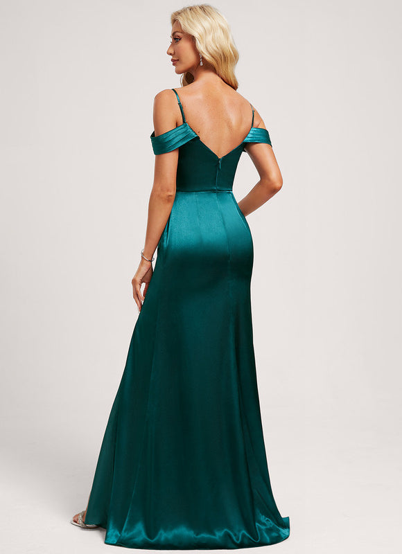 Robe Vert Sapin Demoiselle D'Honneur - gallery 4