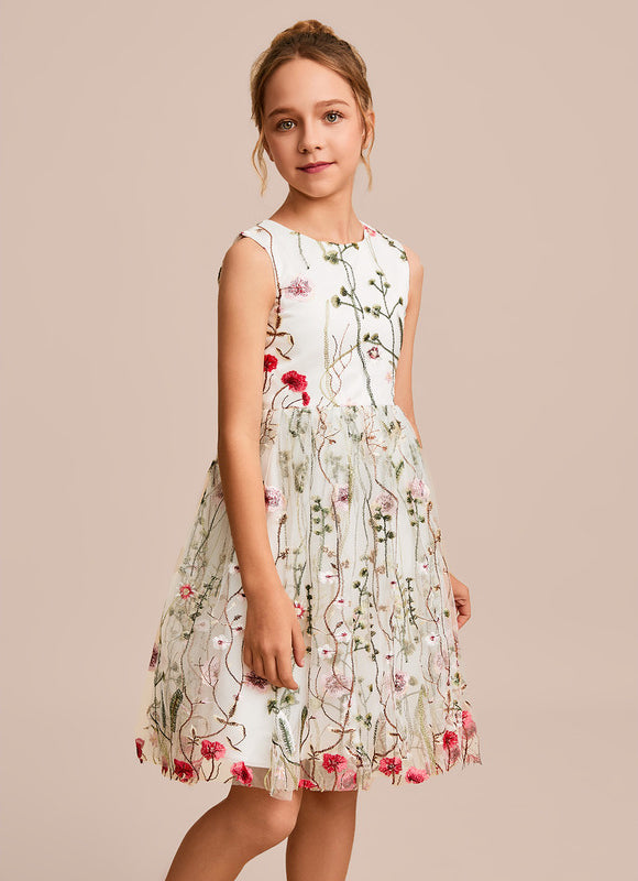 Robe Demoiselle D'Honneur Florale Enchantée - gallery 2