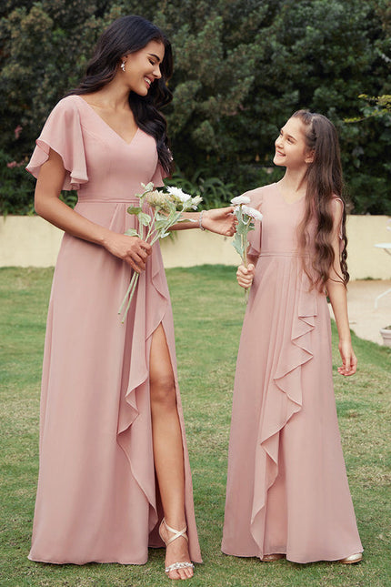 Robe Demoiselle D'Honneur Aile De Papillon - gallery 5