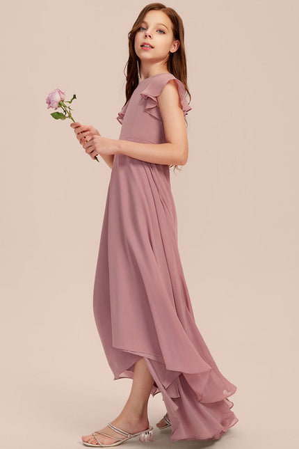 Robe Demoiselle D'Honneur Nuit Marine Fluide - gallery 5