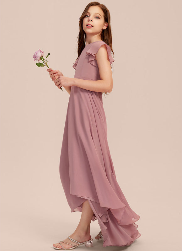 Robe Demoiselle D'Honneur Nuit Marine Fluide - gallery 5