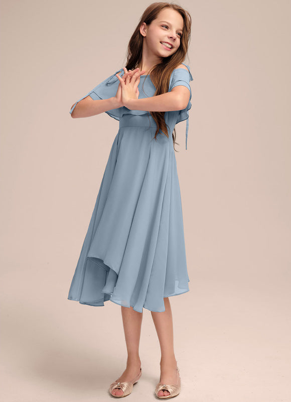 Robe Demoiselle D'Honneur Bleu Céleste - gallery 2