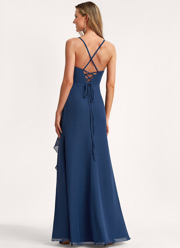 Robe Demoiselle D'Honneur Fluide Mint - gallery 4