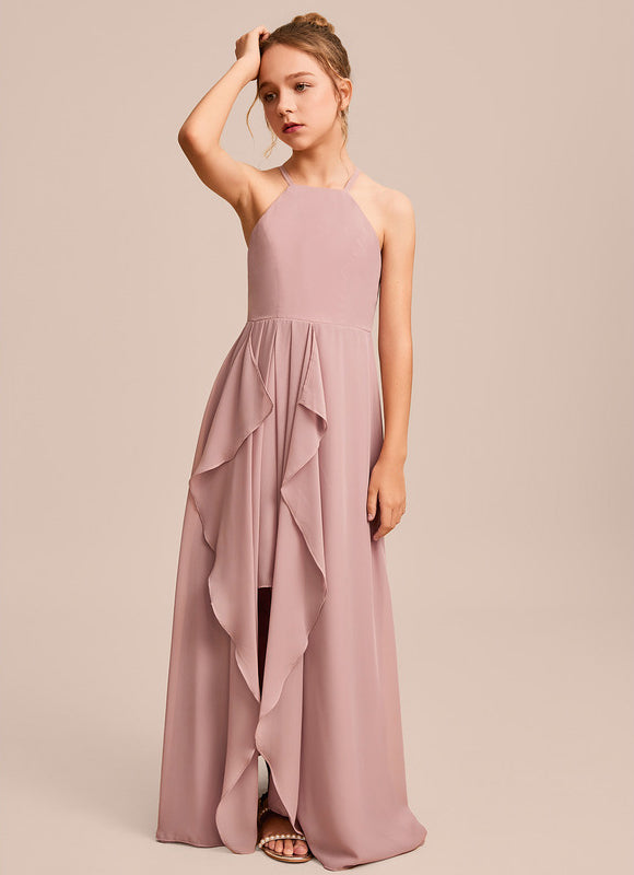 Robe Demoiselle D'Honneur Aquarelle Verte - gallery 5