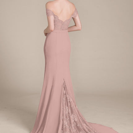 Robe Demoiselle D'Honneur Rose Enchantée