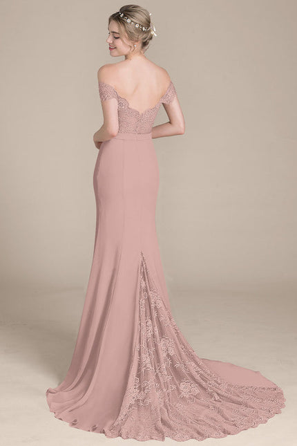 Robe Demoiselle D'Honneur Rose Enchantée