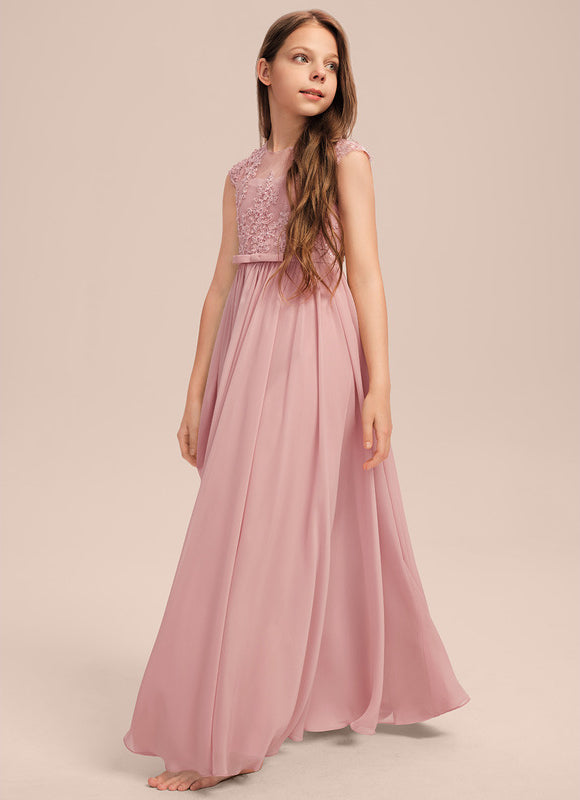 Robe Demoiselle D'Honneur Rêve De Pêche - gallery 1