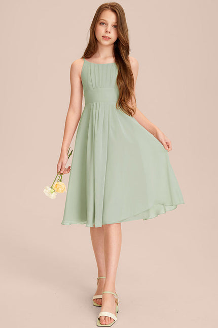 Robe Demoiselle D'Honneur Bleu Nuit Fluide - gallery 6