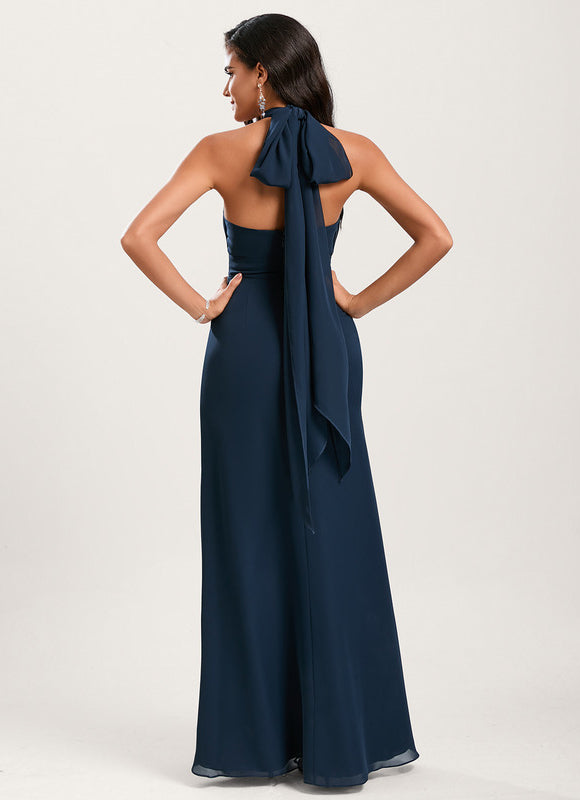 Robe Demoiselle D'Honneur Élégance Marine - gallery 6