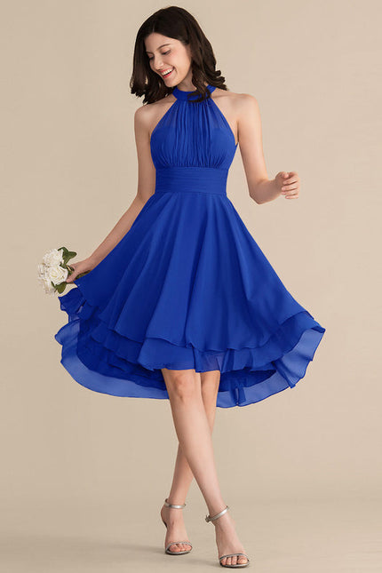 Robe Demoiselle D'Honneur Trapèze Fluidité Élégante - gallery 2