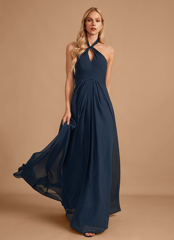 Robe Demoiselle D'Honneur Mousseline Éthérée - gallery 2