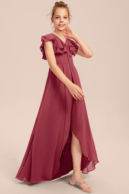 Robe Demoiselle D'Honneur Mousseline Douce - gallery 7