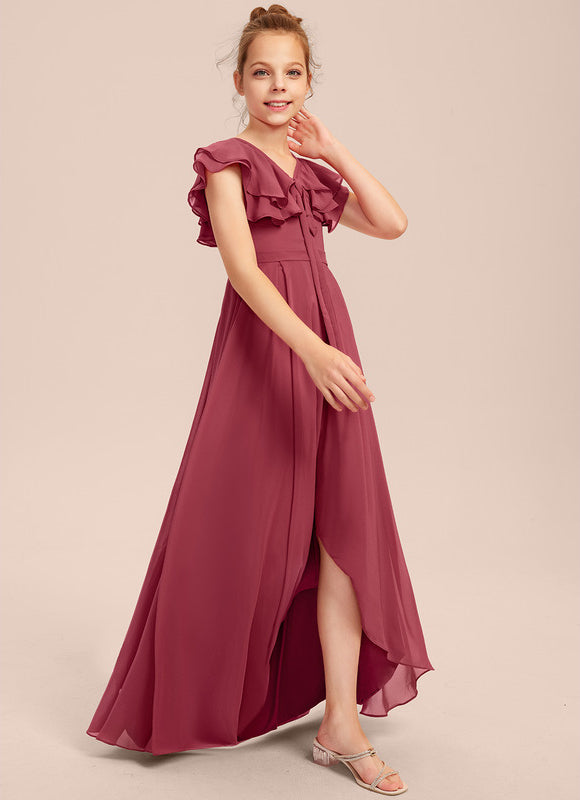 Robe Demoiselle D'Honneur Mousseline Douce - gallery 7