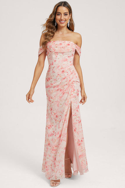 Robe Demoiselle D'Honneur Bordeaux Chic