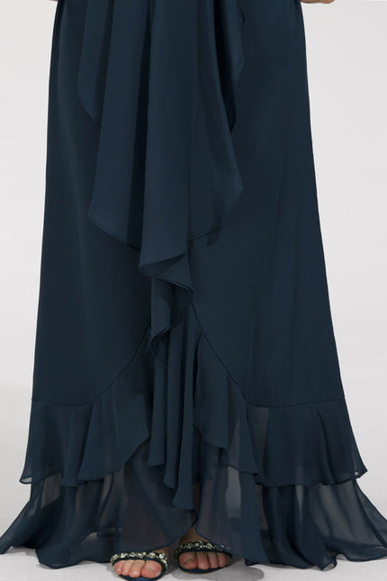 Robe Demoiselle D'Honneur Mousseline Aérienne - gallery 8