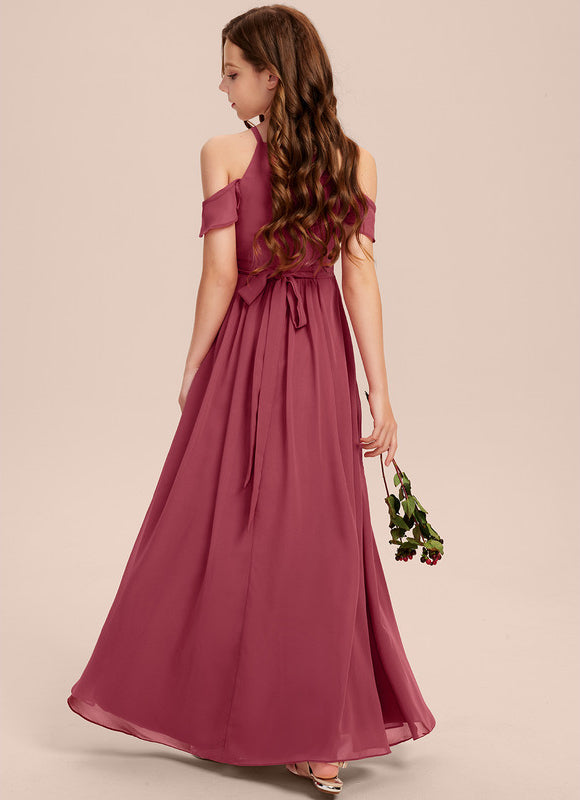 Robe Demoiselle D'Honneur Aquarelle Verte - gallery 4