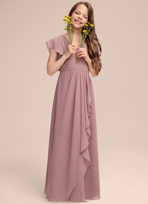 Robe Demoiselle D'Honneur Aile De Papillon - gallery 2