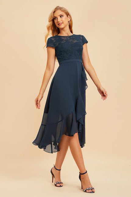 Robe Demoiselle D'Honneur Aérienne Indigo - gallery 2