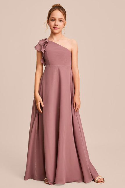 Robe Demoiselle D'Honneur Vert Poudré Élégant - gallery 6