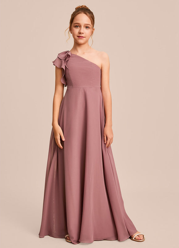 Robe Demoiselle D'Honneur Vert Poudré Élégant - gallery 6