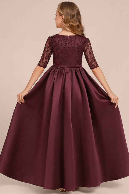 Robe Demoiselle D'Honneur Dentelle Longue - gallery 6