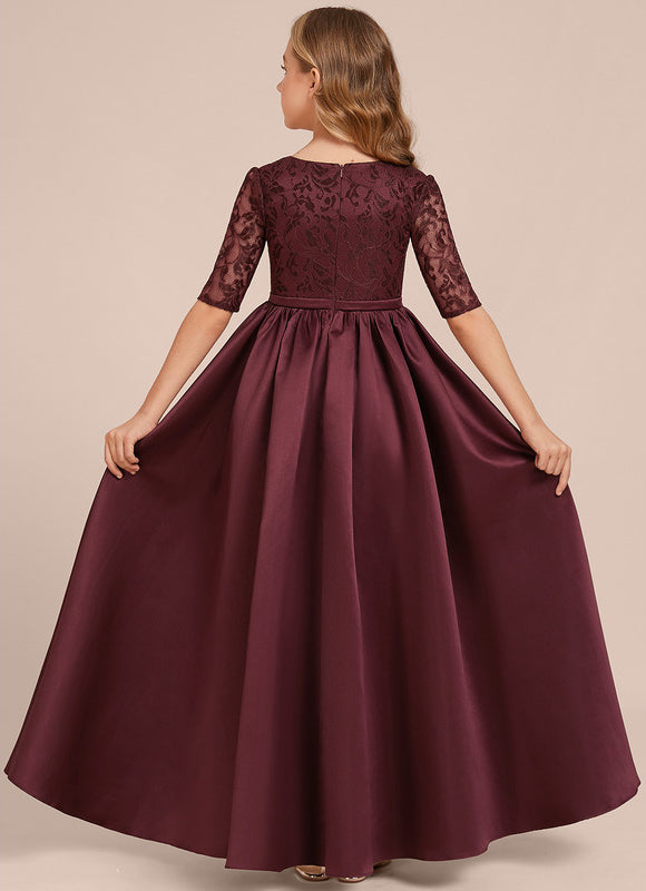 Robe Demoiselle D'Honneur Dentelle Longue - gallery 6