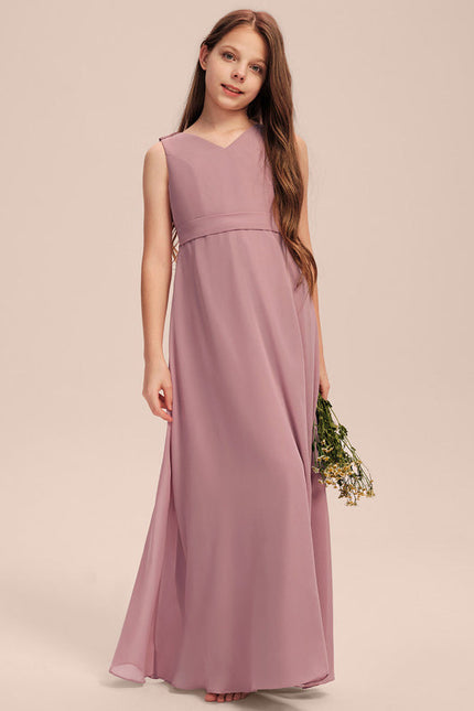 Robe Demoiselle D'Honneur Verte Éthérée