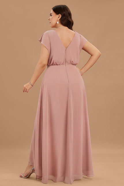 Robe Demoiselle D'Honneur Mousseline Aérienne - gallery 5