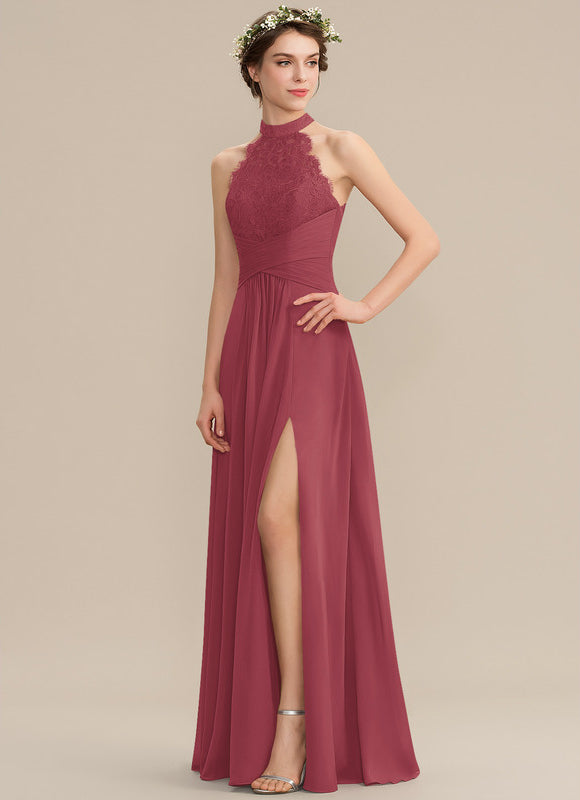 Robe Demoiselle D'Honneur Brume Argentée - gallery 2