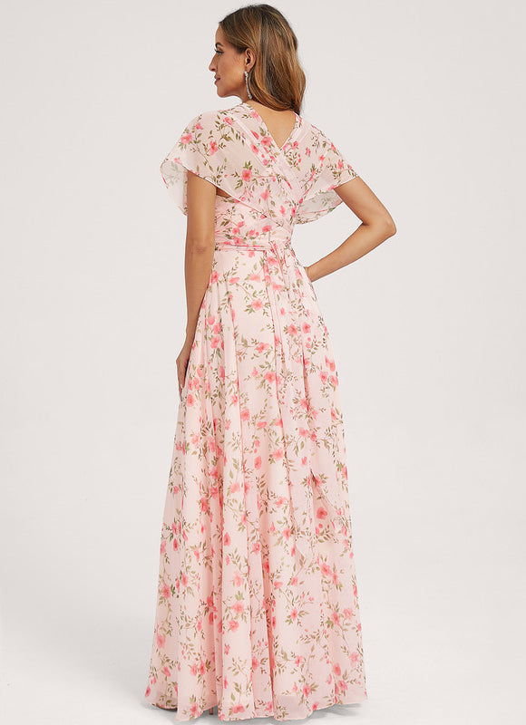 Robe Demoiselle D'Honneur Asymétrique - gallery 9