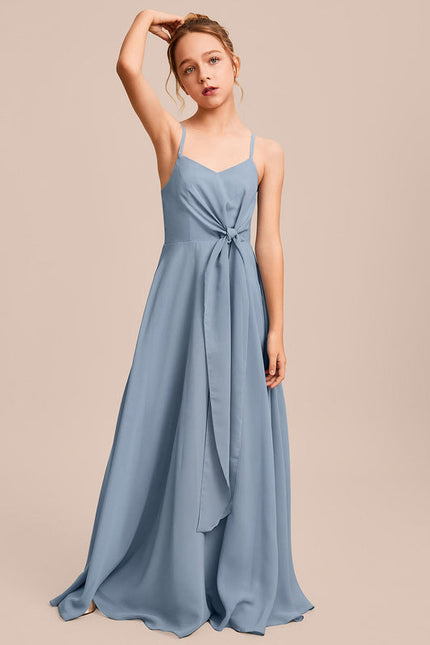 Robe Demoiselle D'Honneur Verte Éthérée - gallery 4