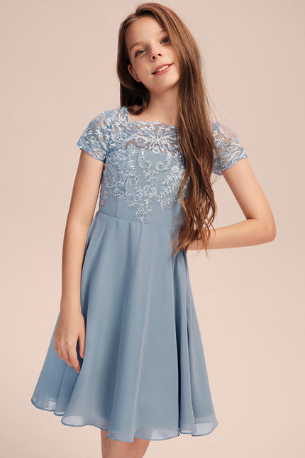 Robe Demoiselle D'Honneur Ciel Éthéré - gallery 1